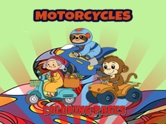 खेल Motorcycle Coloring Pages