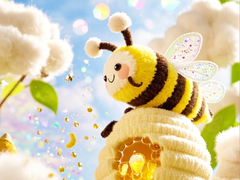 खेल Find The Differences: Little Bee's Adventure