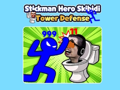 खेल Stickman Hero Skibidi Tower Defense 