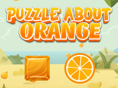 खेल Puzzle About Orange