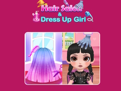 खेल Hair Salon & Dress Up Girl
