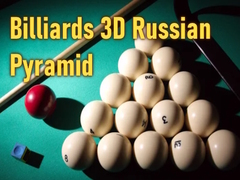 खेल Billiards 3D Russian Pyramid
