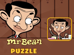 खेल Mr Bean Puzzle
