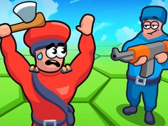 खेल Tile Hex World: Red vs Blue