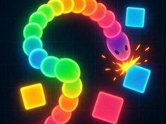 खेल Snake Frenzy Color Clash