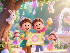 खेल Find The Differences: Easter Egg Hunt