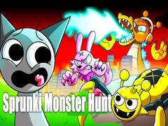 खेल Sprunki Monster Hunt