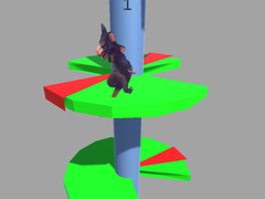 खेल Ratomilton Helix Jump