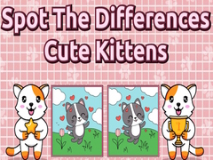 खेल Spot the Differences Cute Kittens