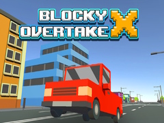 खेल Blocky Overtake X