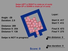 खेल Candy Shake Shake Gravity Puzzle