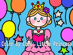 खेल Color By Code: Little Princess