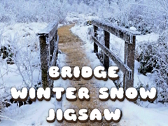 खेल Bridge Winter Snow Jigsaw