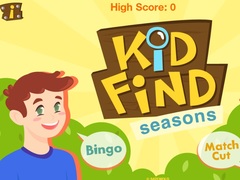 खेल Kid Find Seasons