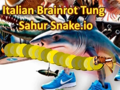 खेल Italian Brainrot Tung Sahur Snake.io