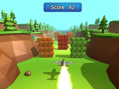 खेल Bombardiro Crocodillo Brick Destroyer