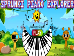 खेल Sprunki Piano Explorer