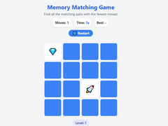 खेल Memory Matching Game