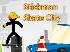खेल Stickman Skate City