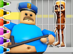 खेल Coloring Book: Tung Tung Sahur Prison