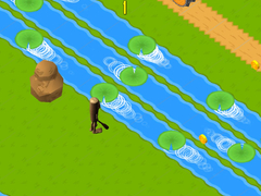 खेल Tung Tung Sahur Road Crossing