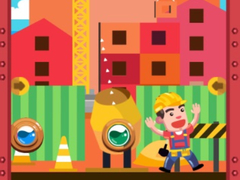 खेल Construction Worker Bubble Shooter