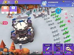 खेल Stickman Guys Defense