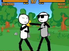 खेल Stickman Gun - Less Fighting