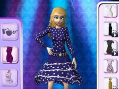 खेल Model Dress Up Makeover Game