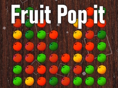 खेल Fruit Pop it