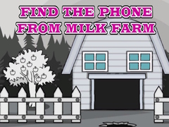 खेल Find The Phone From Milk Farm