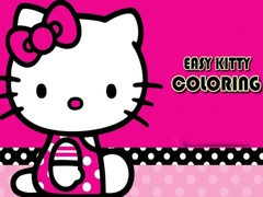 खेल Easy Coloring Kitty