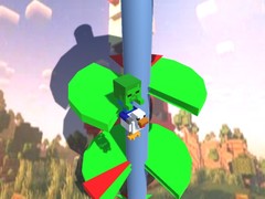 खेल Chicken Jockey Helix Jump