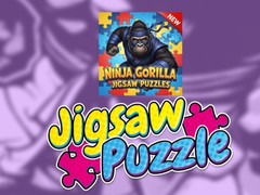 खेल Ninja Gorilla Jigsaw Puzzles