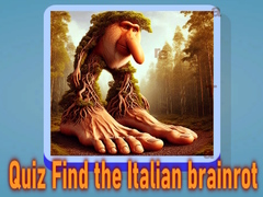 खेल Quiz Find the Italian brainrot 