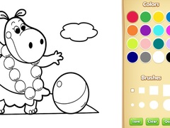 खेल Baby Farm Animals Coloring Book for Kids