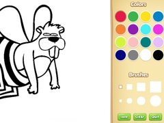 खेल Funny Animal Coloring Book for Kids
