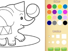 खेल Simple Animal Coloring Book for Kids