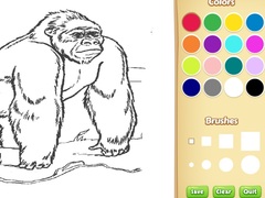 खेल Zoo Animals Coloring Book for Kids