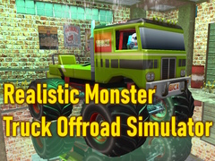 खेल Realistic Monster Truck Offroad Simulator