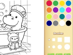 खेल Cozy Friends Coloring Book for Kids