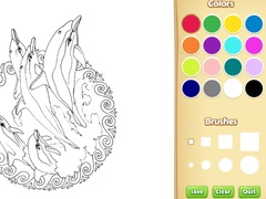 खेल Mandala Coloring Book For Adults