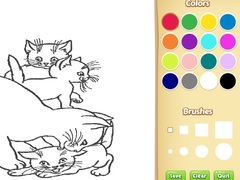 खेल Cats Coloring Book For Kids