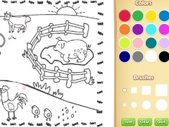खेल Farming Coloring Book For Kids