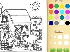 खेल Farm Coloring Book For Kids
