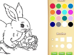 खेल Bunny Coloring Book For Kids