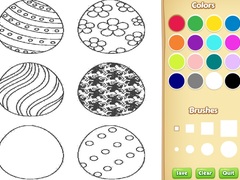 खेल Easter Eggs Coloring Book for Kids