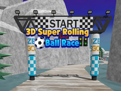 खेल 3D Super Rolling Ball Race