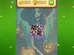 खेल Halloween Witch Memory Match