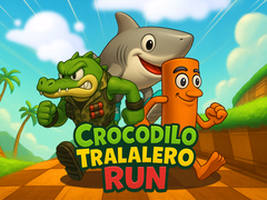 खेल Crocodilo Tralalero Run